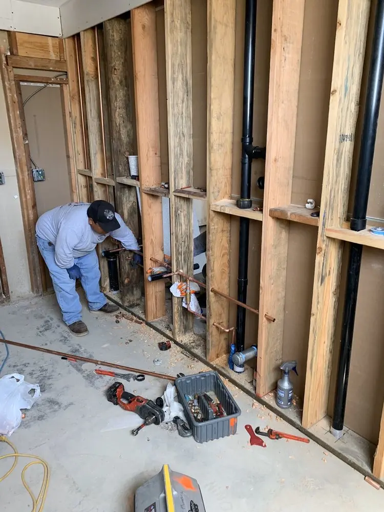 Commercial rough-in plumbing for Commercial Plumbing in High Pointe